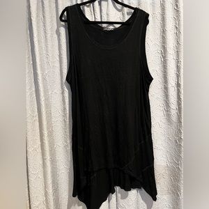 Black Over Size Tank